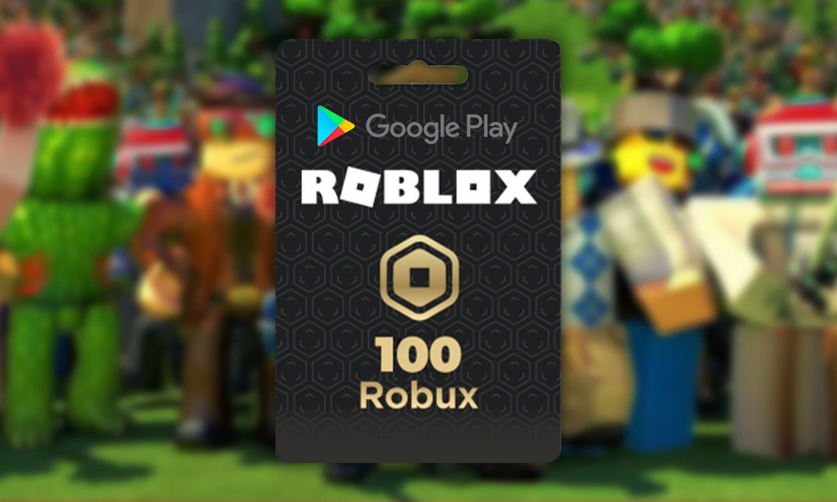 Cómo comprar robux con una tarjeta de Google Play